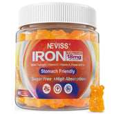 Gummies Neviss au fer bisglycinate en emballage pratique pour le quotidien.