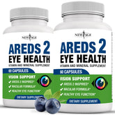 NEW AGE AREDS 2 avec myrtille 6000 mg pour le soutien visuel au quotidien