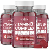 Gommes NEW AGE Vitamine B – bouteille colorée pour une consommation quotidienne