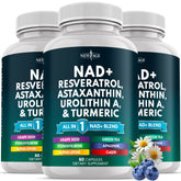 NEW AGE NAD⁺ Bouteille: énergie quotidienne et soutien mitochondrial