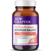 New Chapter All-Flora Probiotiques Équilibre Ménopause – Bouteille: soutien du microbiome féminin.