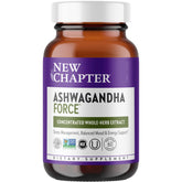 New Chapter Ashwagandha Force capsule quotidienne, soutien bien-être et énergie naturelle.