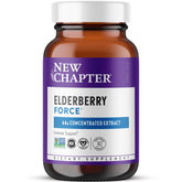New Chapter Elderberry Force – bouteille visible, soutien potentiel des défenses naturelles.