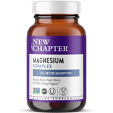 New Chapter Magnesium Complex en boîte, soutien quotidien des muscles et de l'énergie.