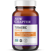 New Chapter Turmeric One Daily — bouteille et étiquette, soutien potentiel à l'inflammation.