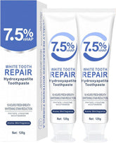 Newfs pâte dentaire 7,5% hydroxyapatite, nettoyage en profondeur et réparation de l'émail.