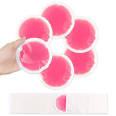 NEWGO packs glace visage circulaire pour un soulagement ciblé et confortable.