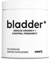 Newt BLADDER PLUS™ — bouteille montrant le complément pour le contrôle de la vessie.
