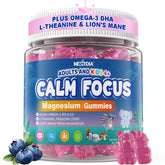 Nextdia Focus Gummies bouteille prête à l'emploi pour concentration et calme.