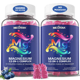 Nextdia magnésium 12 en 1 gummies image bouteille favorise relaxation possible