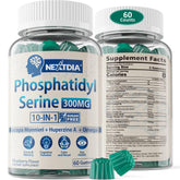 Nextdia phosphatidylsérine gummies, emballage pratique pour le quotidien