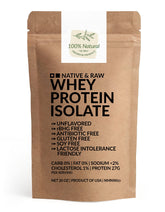 Protéine NMNWed isolat native en sachet 567 g pour enrichir les recettes