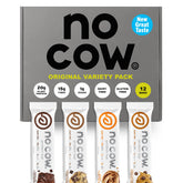 No Cow barre proteine vegan originale, pack 12, énergie durable sans crash