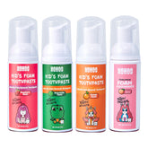 NOHOO dentifrice enfant – emballage fruits, apprentissage facile et amusant.