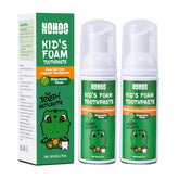 NOHOO dentifrice enfant melon pompe, routine pratique et sans fluor.