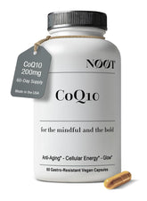 NOOT CoQ10 200mg capsules: énergie quotidienne et vitalité.