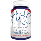 Cognizin de Nootropics Depot en bouteille, soutien potentiel à la concentration.