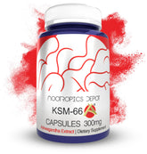 Nootropics Depot KSM-66 Ashwagandha – bouteille: soutien potentiel à la détente.