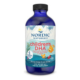 Nordic Naturals Enfants DHA fraise, bouteille 8oz, soutien potentiel au développement cérébral.