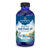 Nordic Naturals huile foie morue arctique – bouteille prête à l'emploi pour une supplémentation oméga-3