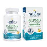 Gélules citron dans la bouteille Nordic Naturals, oméga-3 végétal pour le quotidien.