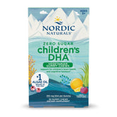 Nordic Naturals Zero Sugar DHA pour enfants – gommes passion-fruit citron, goût agréable et bénéfice potentiel.