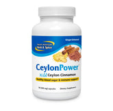 North American Herb & Spice CeylonPower, flacon sur étagère, soutien énergie naturelle.