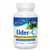 Elder-C North American Herb & Spice, flacon 60 capsules, usage pratique au quotidien.