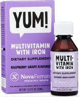 NovaFerrum Yum – bouteille prête à verser, adaptée aux tout-petits.