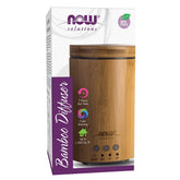NOW Diffuseur en bambou : diffusion douce d'huiles essentielles.