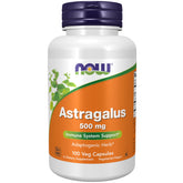 NOW Foods Astragalus capsules 500 mg – bouteille pour soutien potentiel du système immunitaire