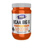 NOW Foods BCAA Big 6 saveur raisin dans sa bouteille, prêt à l’entraînement