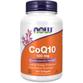 NOW Foods CoQ10 bouteille 100 mg énergie cellulaire potentielle