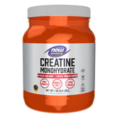 NOW Foods Créatine Monohydrate, emballage clair et fiable pour l'entraînement.