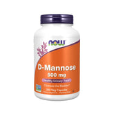 NOW Foods D-mannose 500 mg, bouteille: soutien potentiel du tractus urinaire
