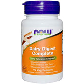 NOW Foods Dairy Digest Complete – bouteille prête à l’emploi pour digérer les produits laitiers