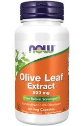 NOW Foods Extrait feuille olive - bouteille pratique pour usage quotidien.