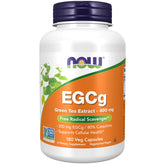 NOW Foods Extrait thé vert EGCG dans une bouteille, soutien antioxydant quotidien.