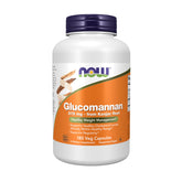 NOW Foods Glucomannan 575 mg – Bouteille, satiété et gestion du poids.