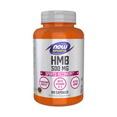 NOW Foods HMB, bouteille de capsules, soutien potentiel à la masse maigre pendant l'entraînement.