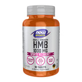 NOW Foods HMB Double Strength en bouteille, soutien potentiel de la masse musculaire lors de l’entraînement.