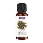 NOW Foods huile citronnelle – bouteille 1 oz prête à diffusion aromatique et rafraîchissante