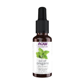NOW Foods Huile d’Origan en bouteille, base d’huile d’olive pure, parfum réconfortant.