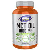 NOW Foods MCT Oil bouteille prête pour énergie rapide et concentration lors de l entraînement