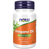 NOW Foods huile-origan-gingembre-anis-bouteille soutient l'équilibre intestinal.