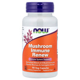 NOW Foods Immune Renew - bouteille avec capsules végétariennes, soutien quotidien.