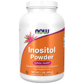 NOW Foods Inositol en poudre dans l'emballage, pratique pour soutenir la signalisation neuronale.