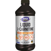 NOW Foods L-Carnitine Liquide 1000 mg bouteille au goût tropical punch, énergie potentielle