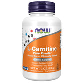 NOW Foods L-Carnitine Tartrate Poudre emballage pratique et pure pour l’énergie