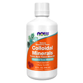 NOW Foods Minéraux Colloïdaux framboise dans une bouteille 32 oz — source naturelle de minéraux.
